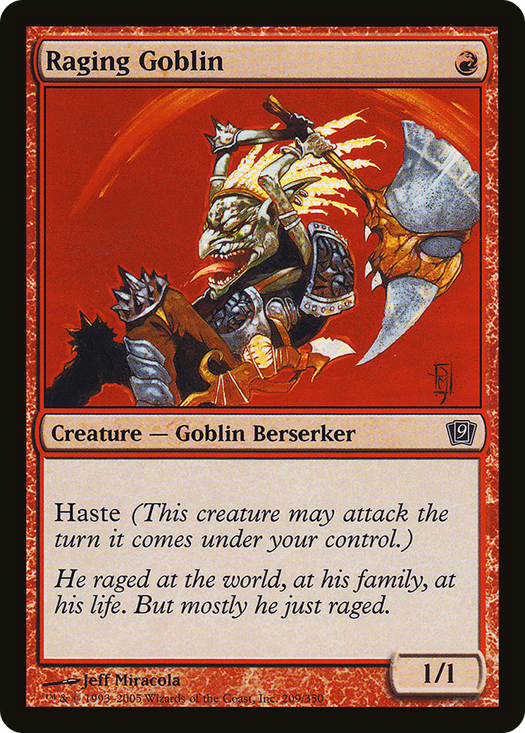 Raging Goblin (9ED-)