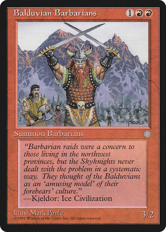 Balduvian Barbarians (ICE-172)