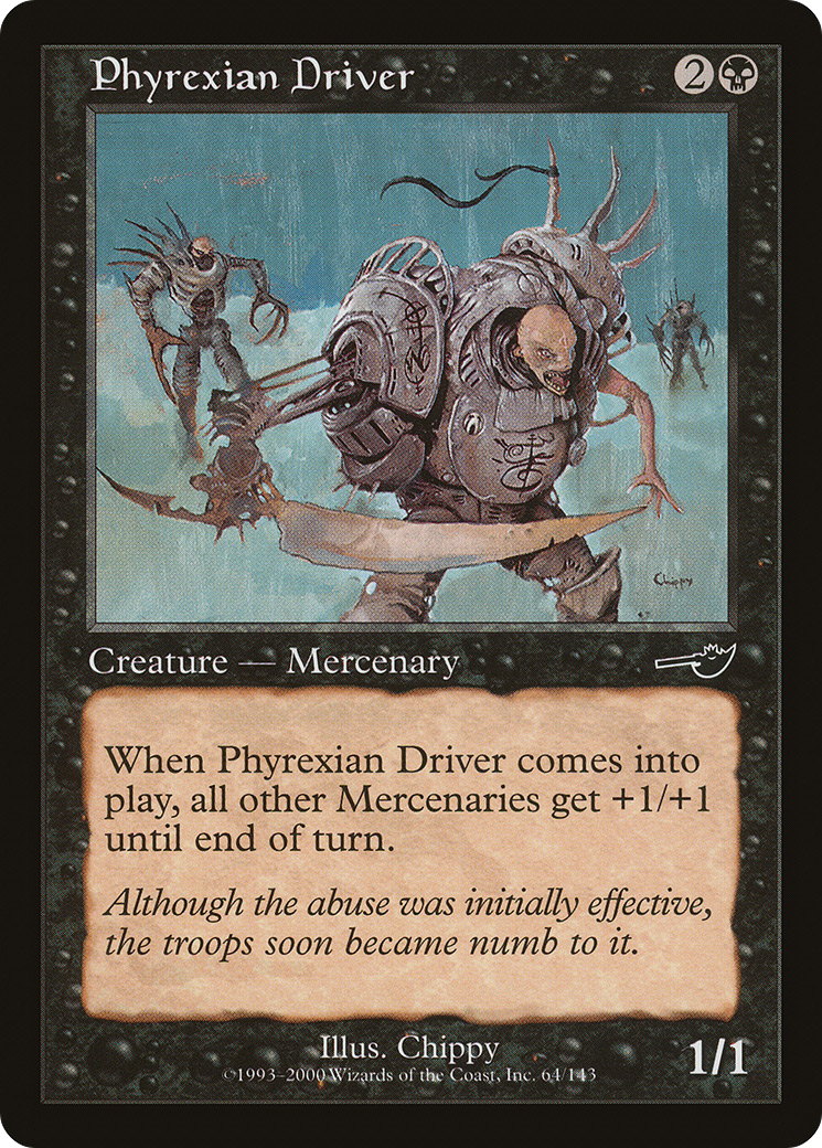 Phyrexian Driver (NMS-064) (Foil)