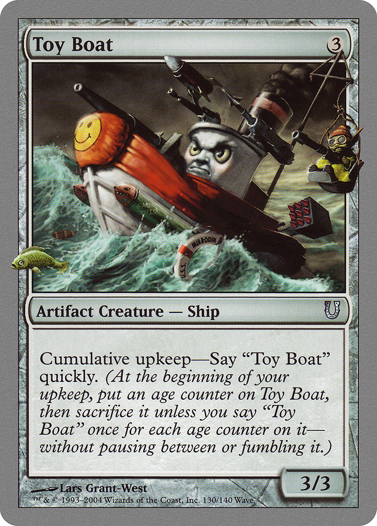 Toy Boat (UNH-130) (Foil)