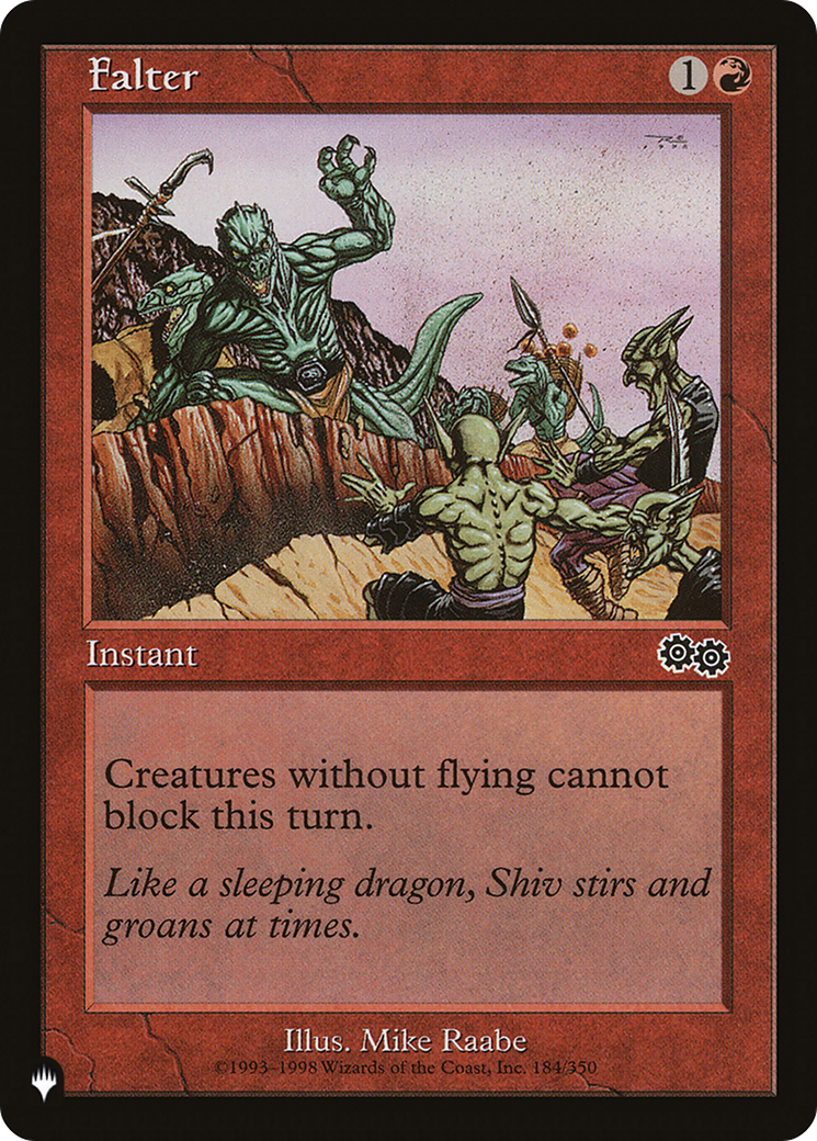 Falter (LIST-USG-184)