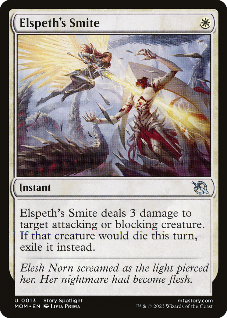 Elspeth's Smite (MOM-013) (Foil)
