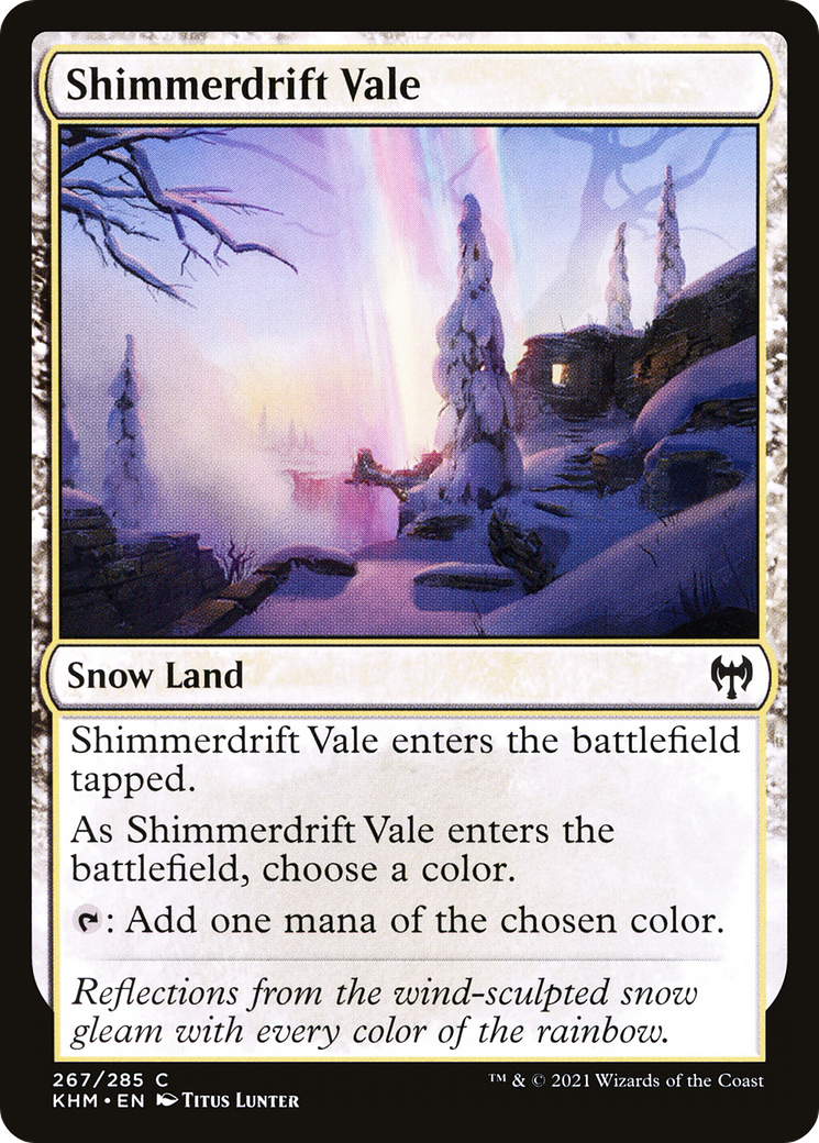Shimmerdrift Vale (KHM-267) (Foil)