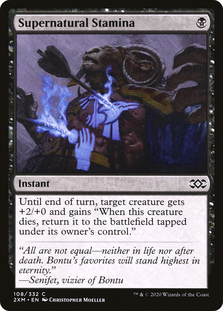 Supernatural Stamina (2XM-108)
