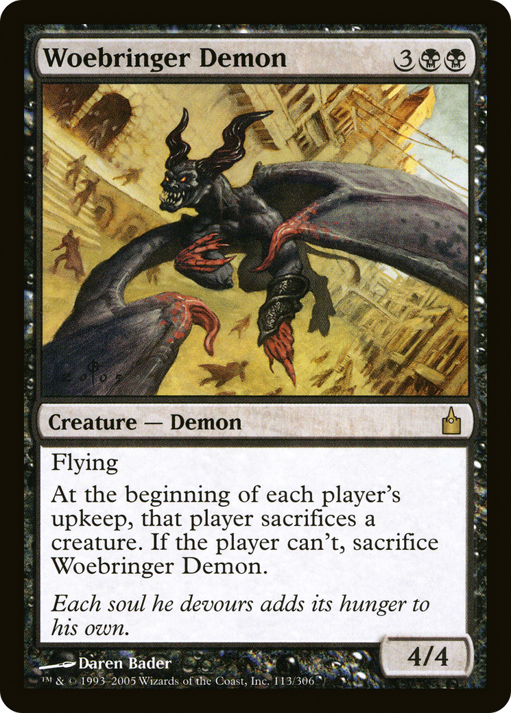 Woebringer Demon (RAV-113) (Foil)
