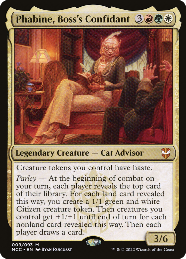 Phabine, Boss's Confidant (NCC-009)