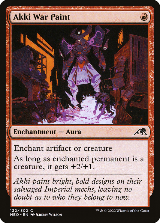 Akki War Paint (NEO-132)