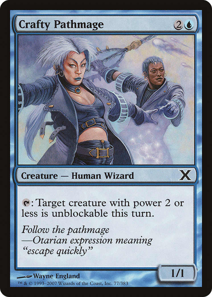 Crafty Pathmage (10E-077) (Foil)