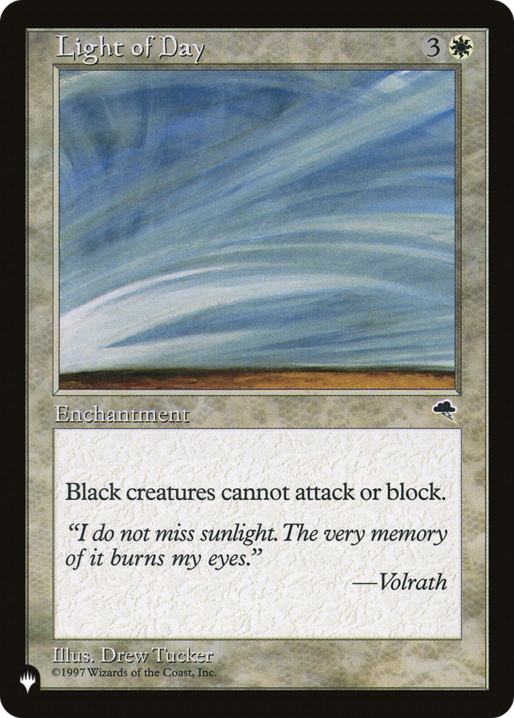 Light of Day (LIST-TMP-27)