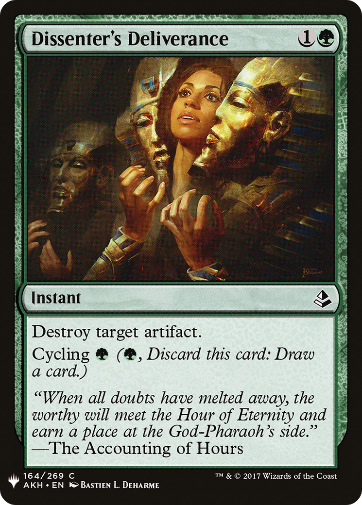 Dissenter's Deliverance (LIST-AKH-164)