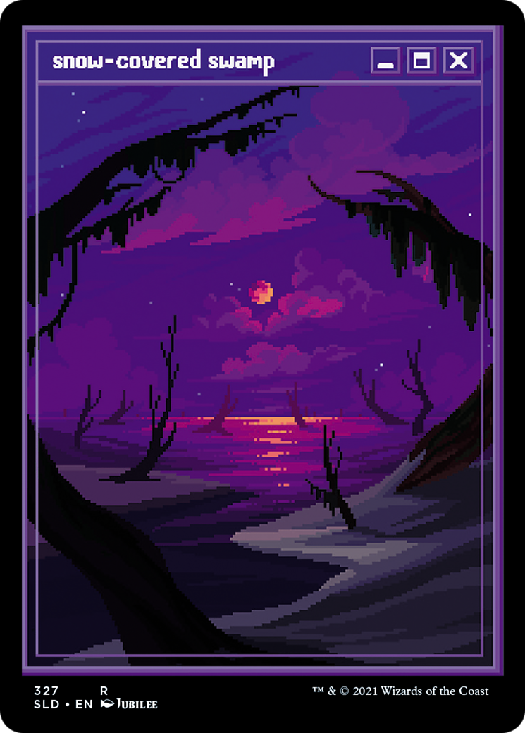 Snow-Covered Swamp (SLD-327)