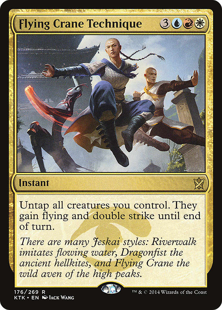 Flying Crane Technique (KTK-176) (Foil)
