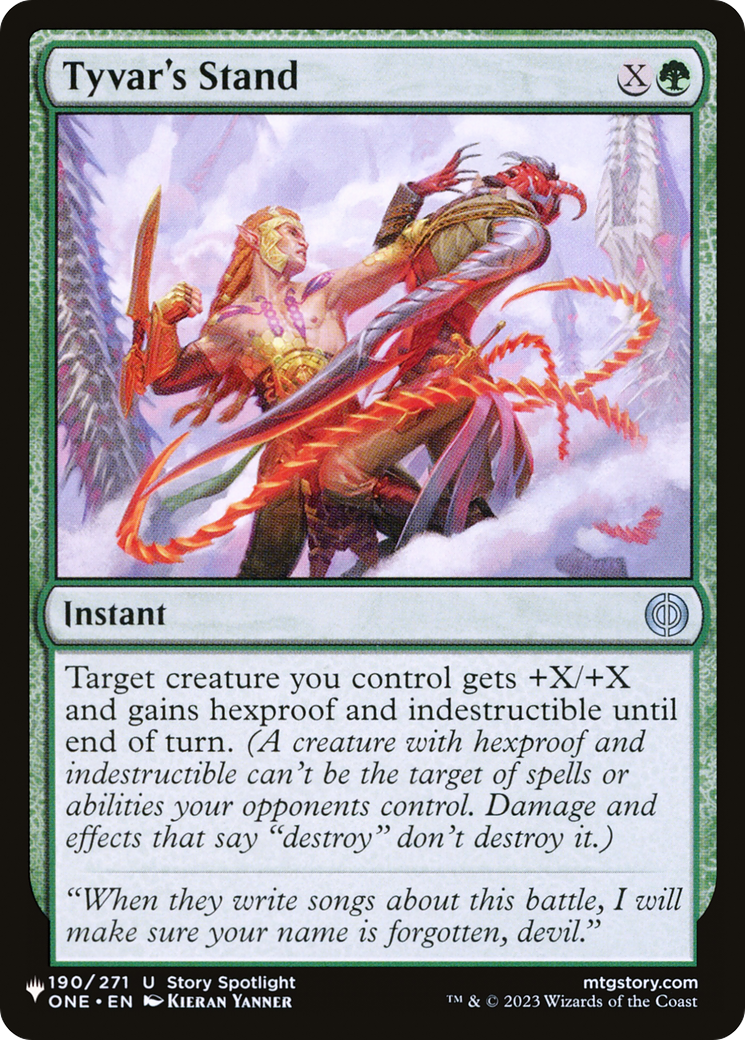 Tyvar's Stand (LIST-ONE-190)
