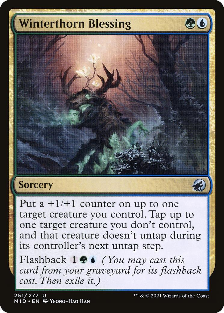 Winterthorn Blessing (MID-251) (Foil)
