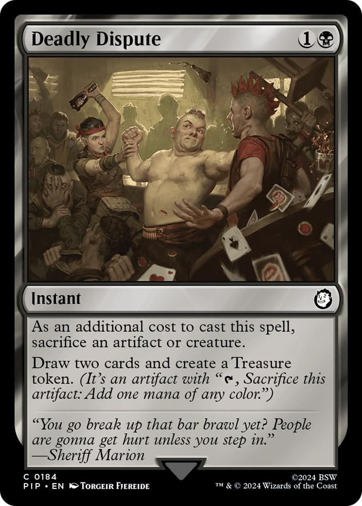 Deadly Dispute (PIP-184) (Foil)