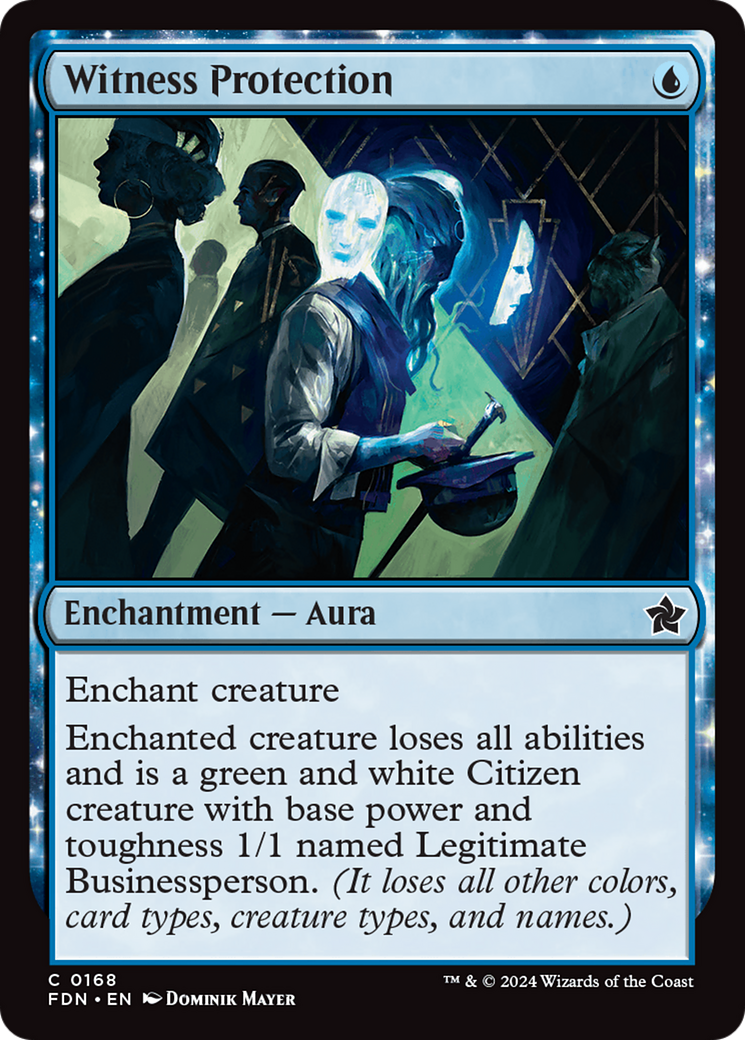 Witness Protection (FDN-168) (Foil)