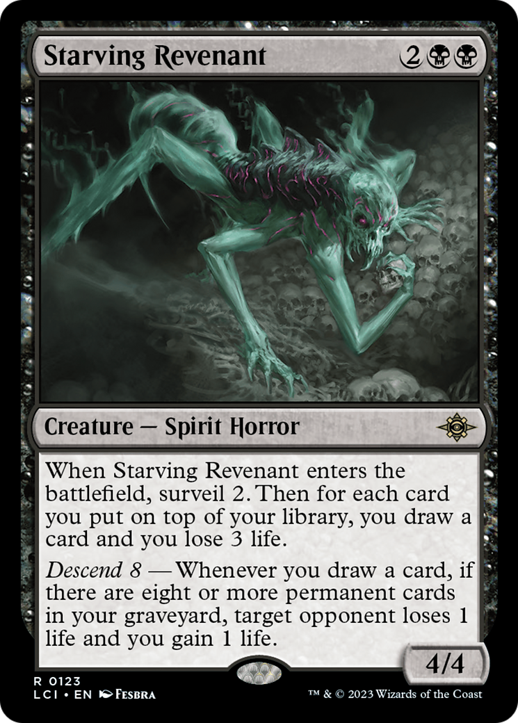 Starving Revenant (LCI-123) (Foil)