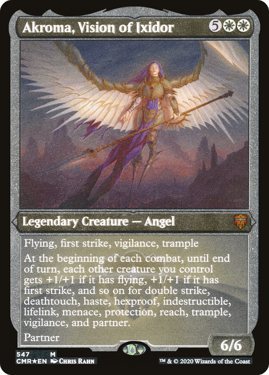 Akroma, Vision of Ixidor (CMR-547) (Etched Foil)