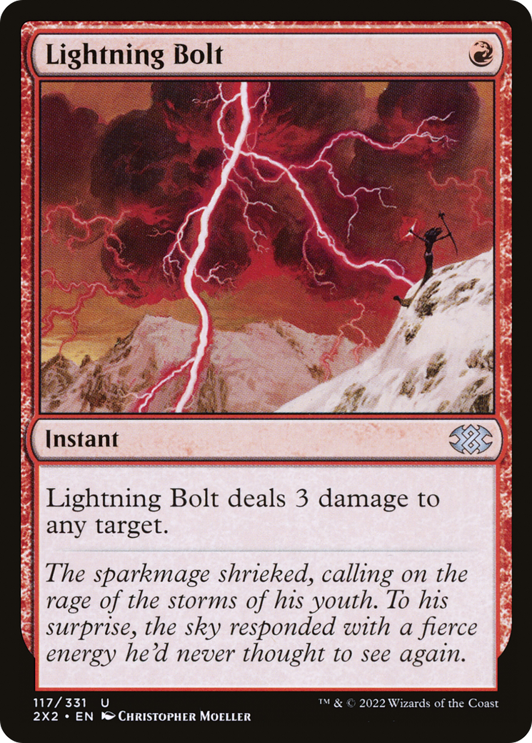 Lightning Bolt (2X2-117) (Foil)