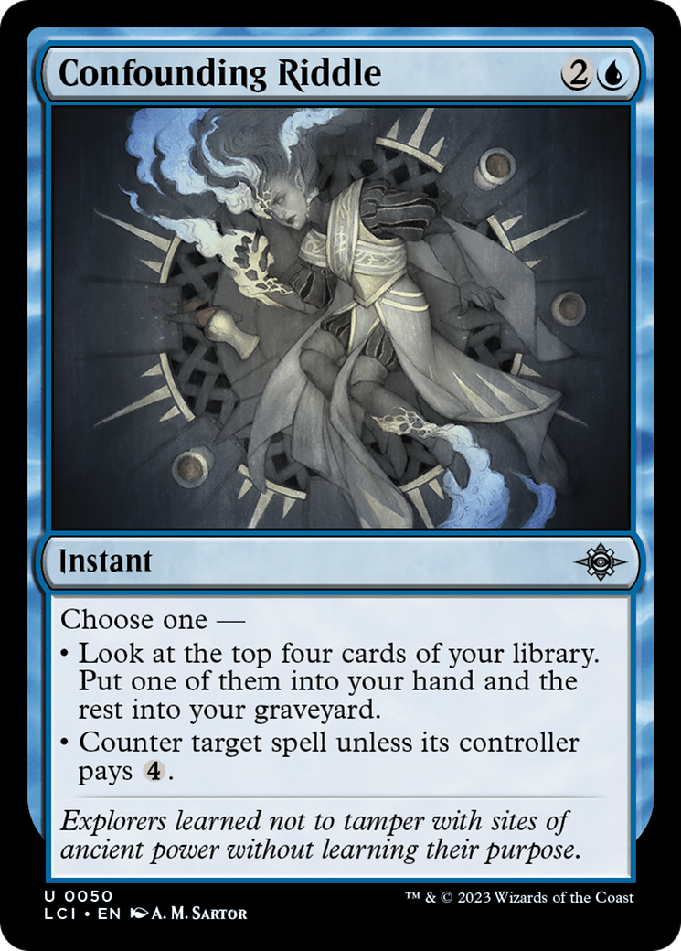 Confounding Riddle (LCI-050) (Foil)