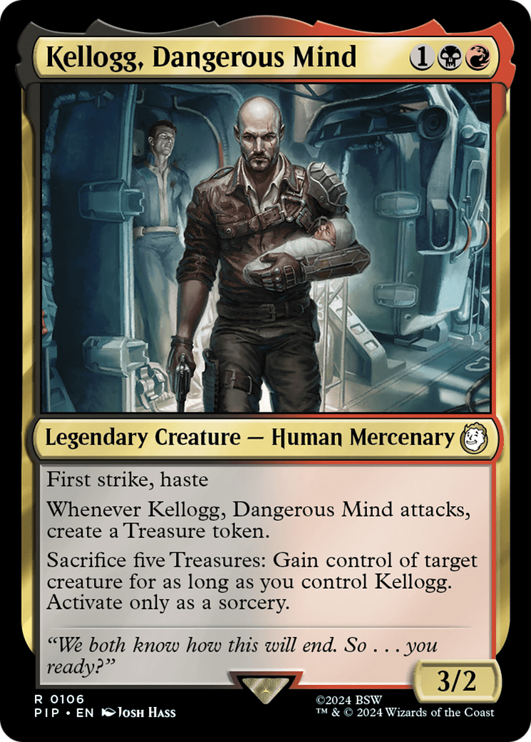 Kellogg, Dangerous Mind (PIP-106) (Foil)