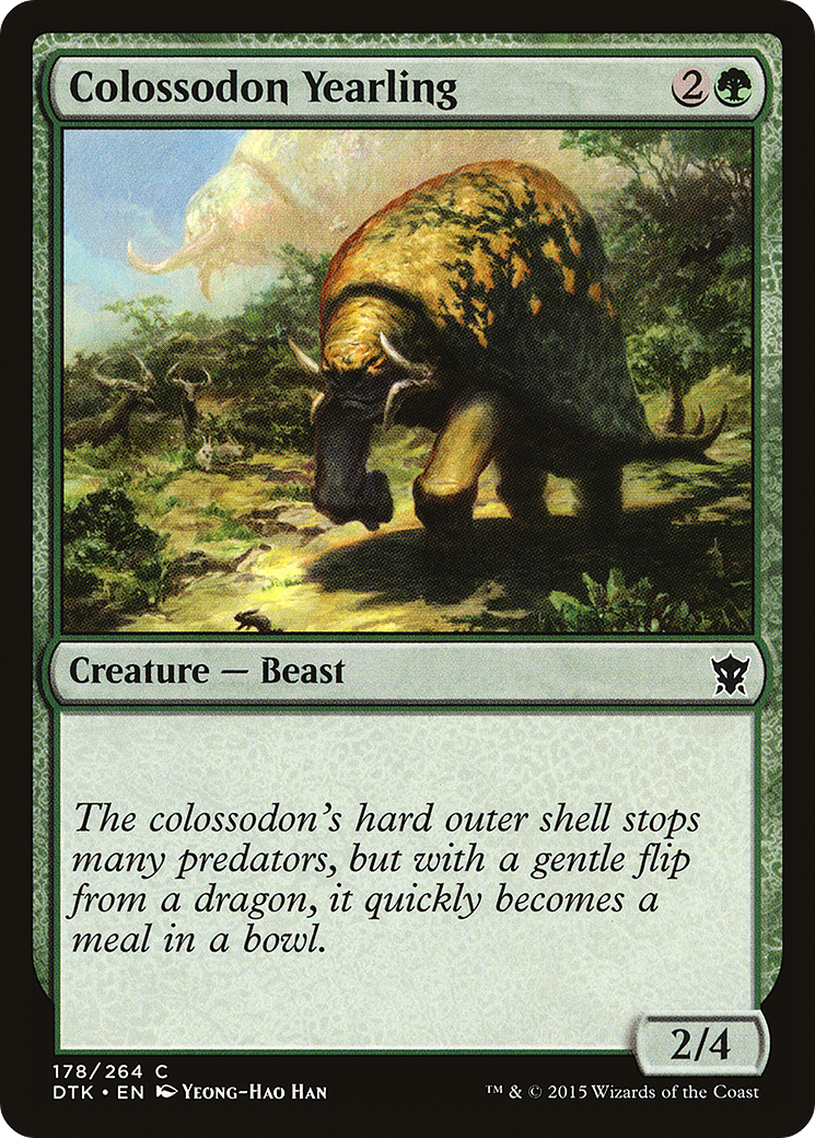 Colossodon Yearling (DTK-178) (Foil)
