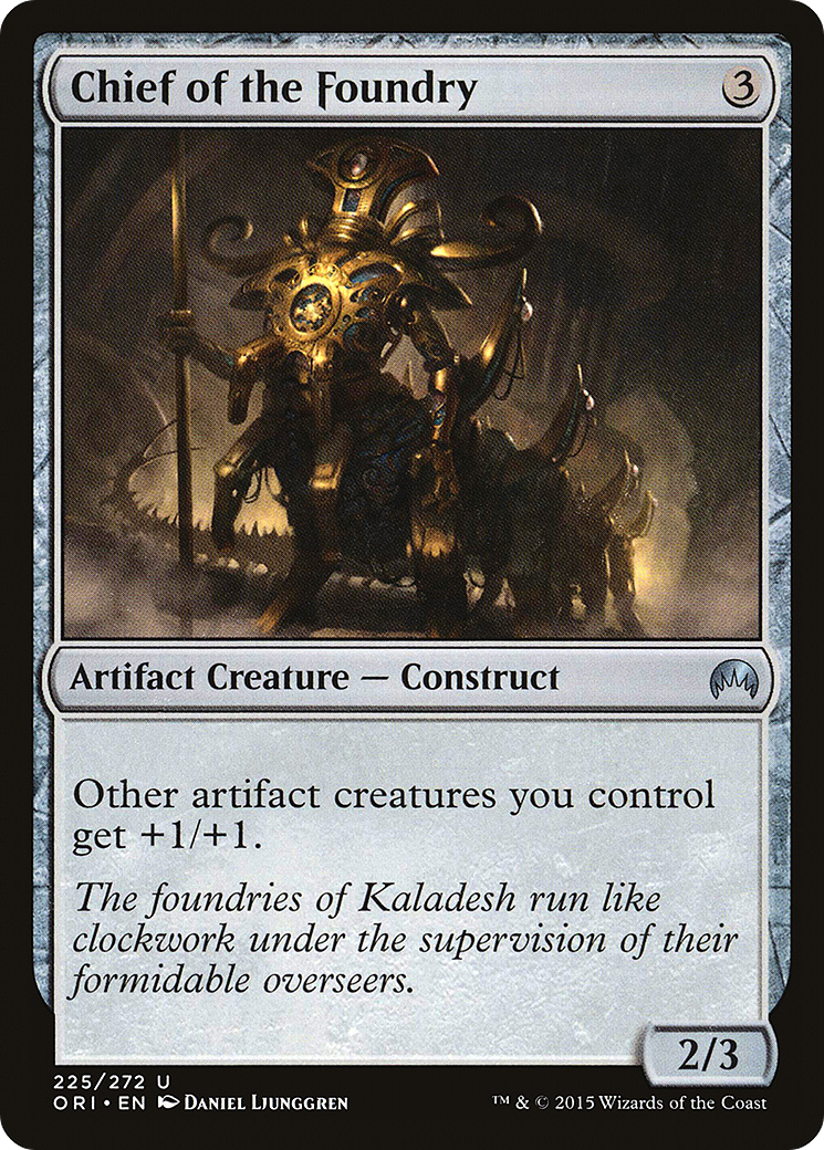 Chief of the Foundry (ORI-225) (Foil)