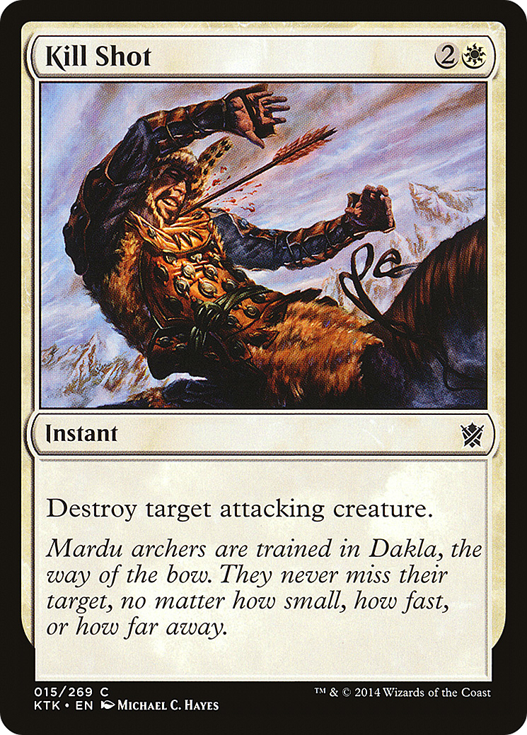 Kill Shot (KTK-015) (Foil)