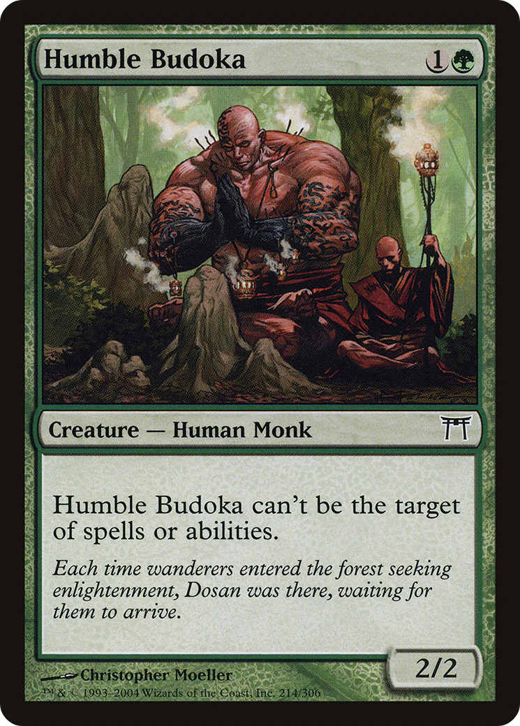 Humble Budoka (CHK-214) (Foil)