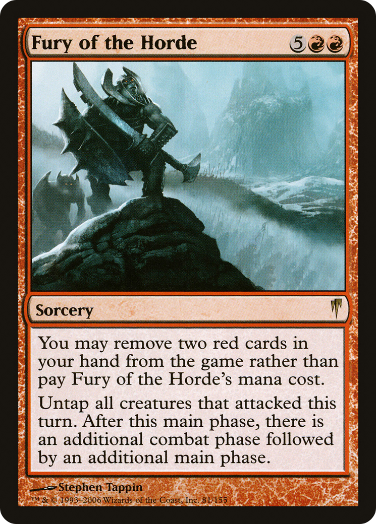 Fury of the Horde (CSP-081) (Foil)