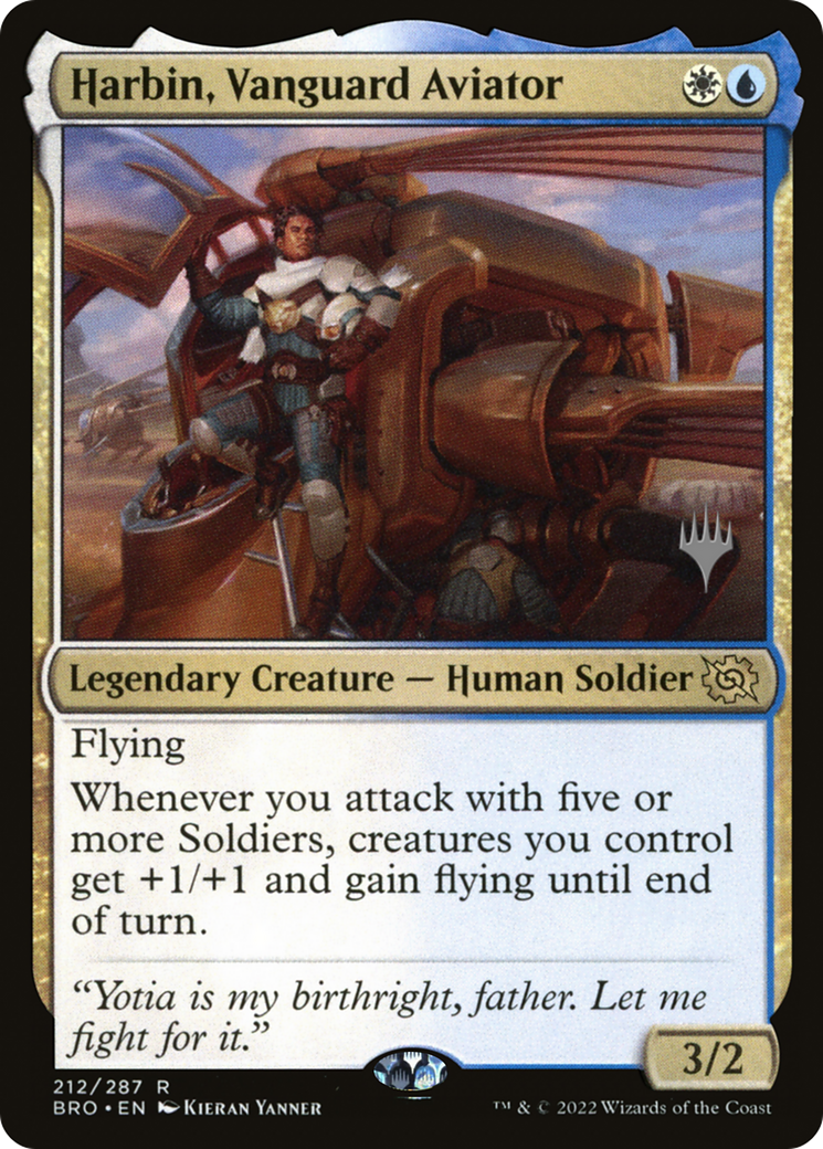 Harbin, Vanguard Aviator (PPBRO-212P) (Foil)