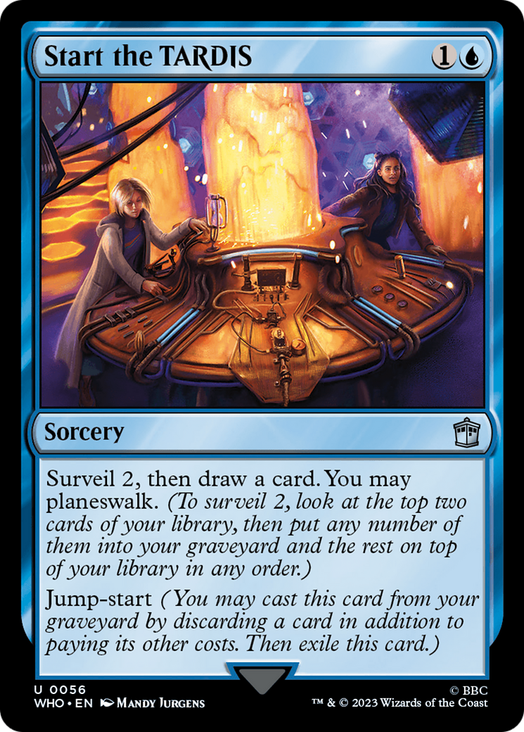 Start the TARDIS (WHO-056) (Foil)