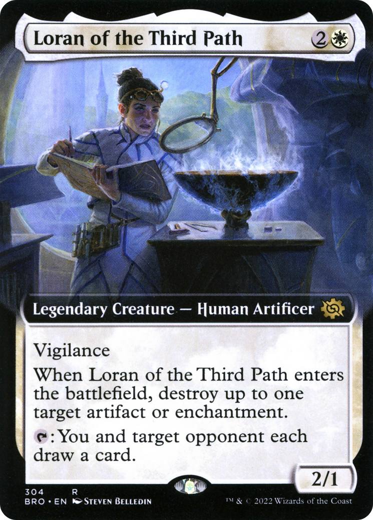Loran of the Third Path (BRO-304) (Extended Art) (Foil)