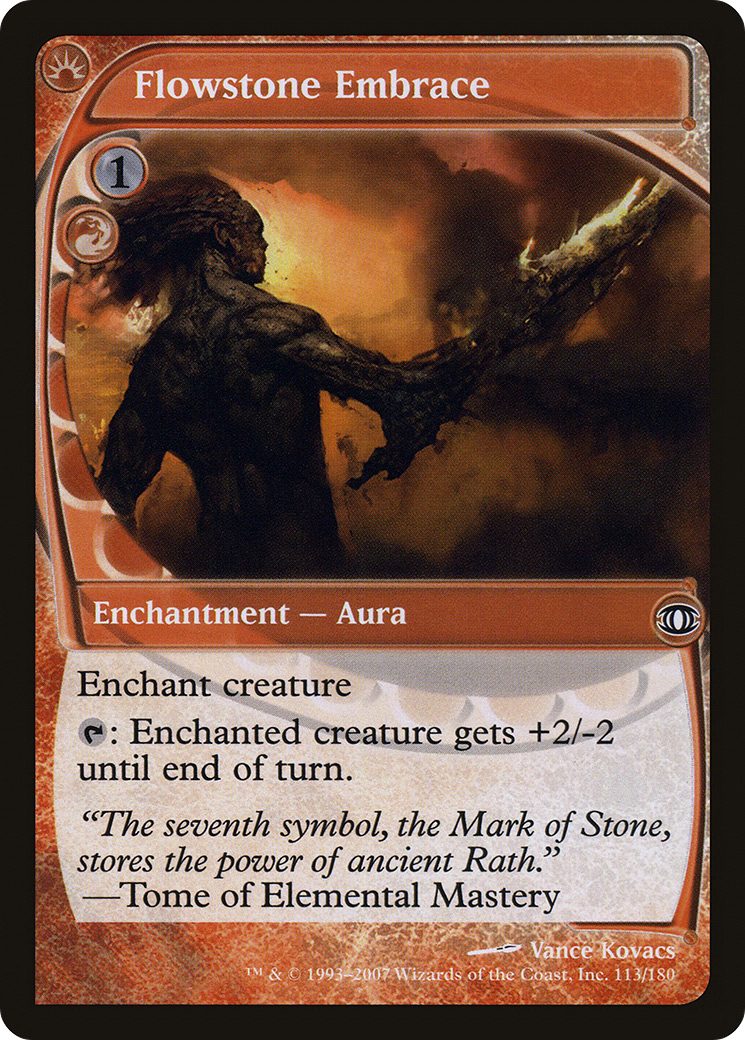 Flowstone Embrace (FUT-113) (Foil)
