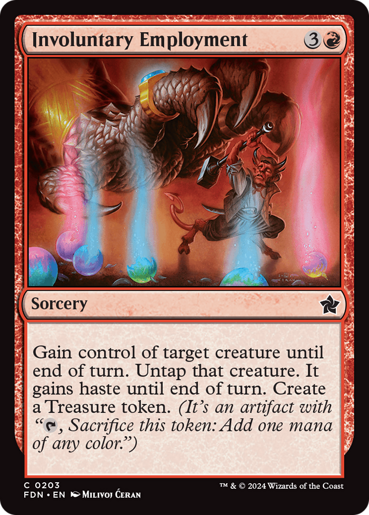 Involuntary Employment (FDN-203) (Foil)