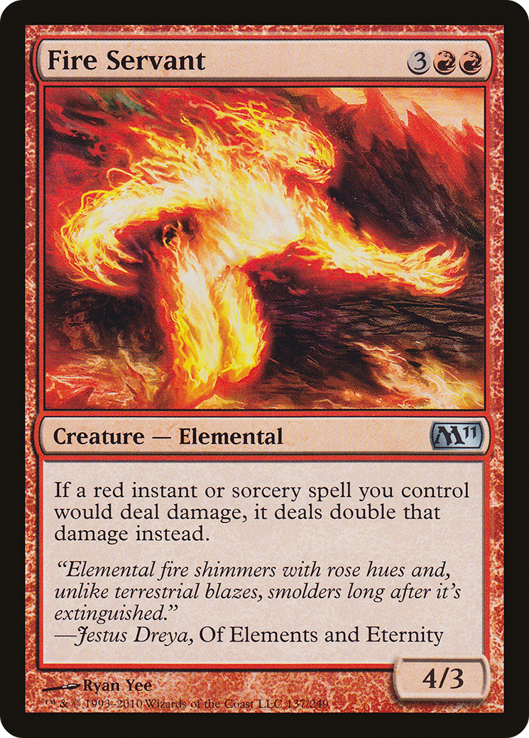 Fire Servant (M11-137) (Foil)