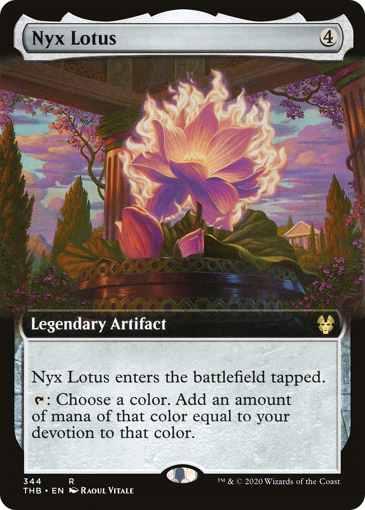 Nyx Lotus (THB-344) (Extended Art) (Foil)