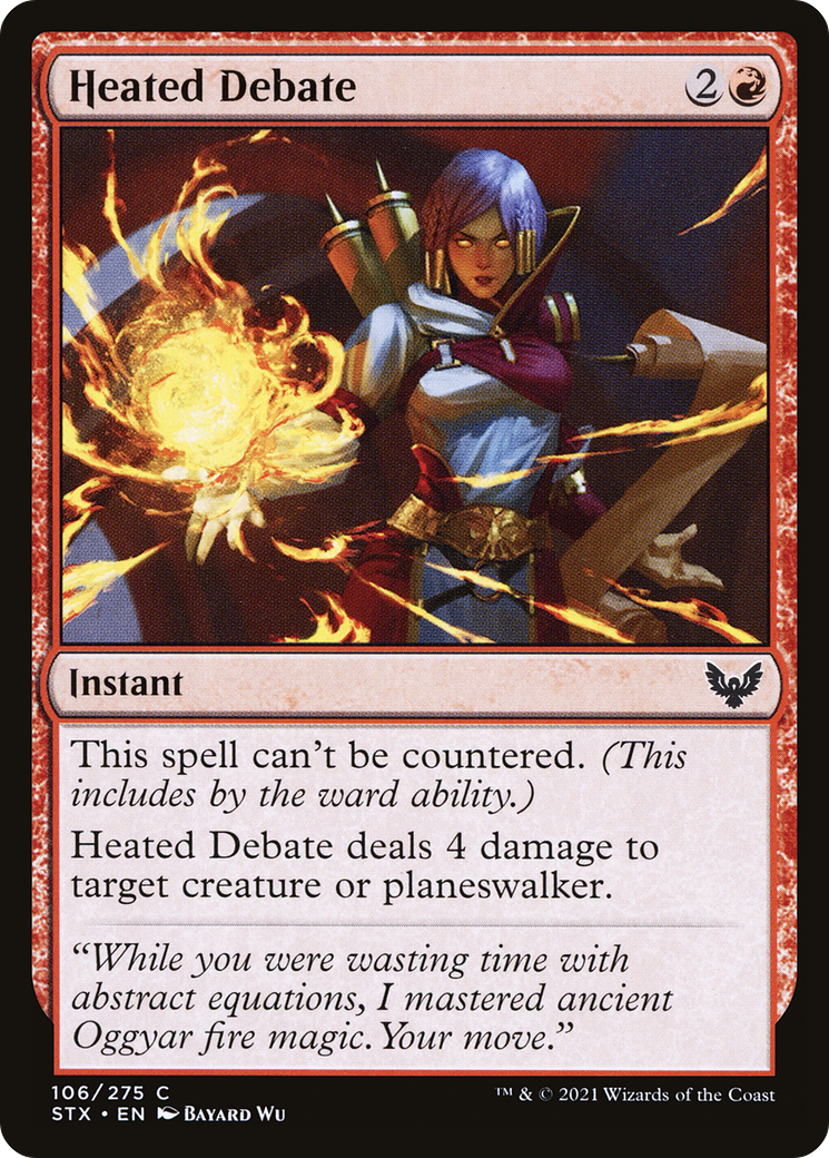 Heated Debate (STX-106)