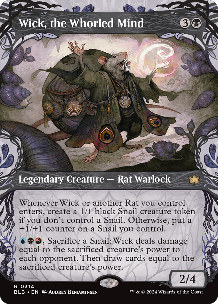 Wick, the Whorled Mind (BLB-314) (Showcase) (Foil)