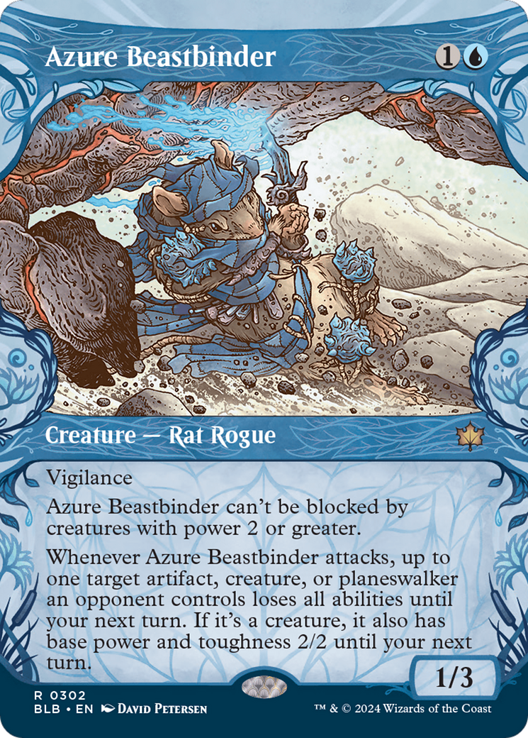 Azure Beastbinder (BLB-302) (Showcase)