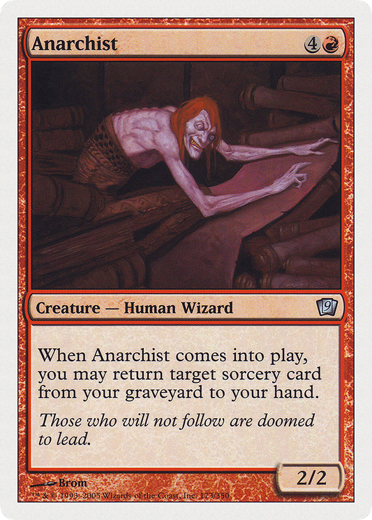 Anarchist (9ED-173★) (Foil)