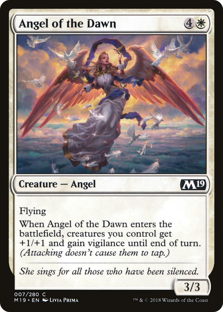 Angel of the Dawn (M19-007) (Foil)