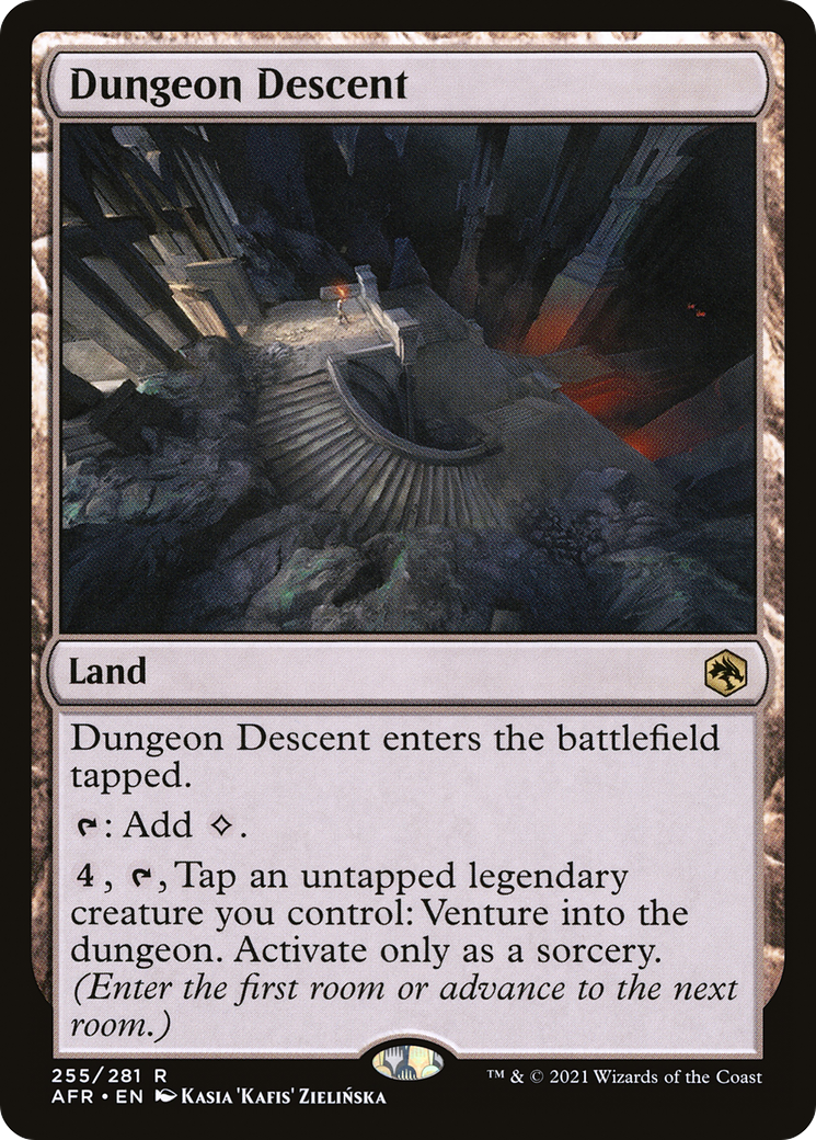 Dungeon Descent (AFR-255) (Foil)
