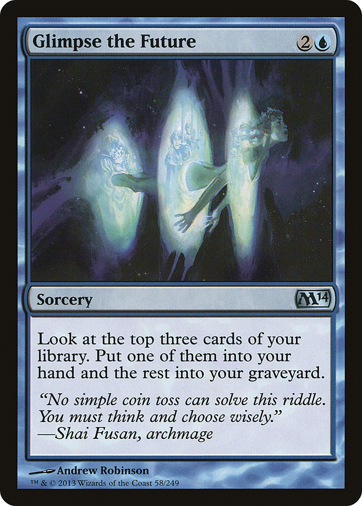 Glimpse the Future (M14-058) (Foil)