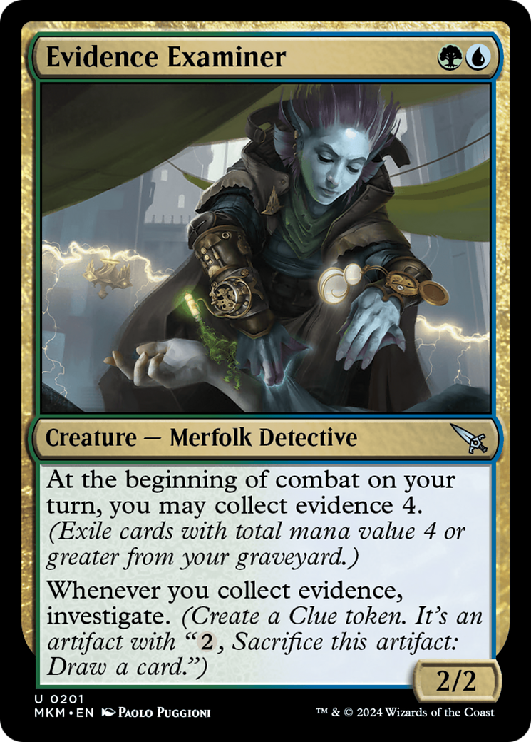 Evidence Examiner (MKM-201) (Foil)