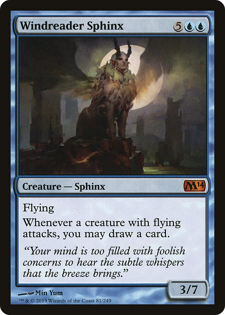 Windreader Sphinx (M14-081) (Foil)