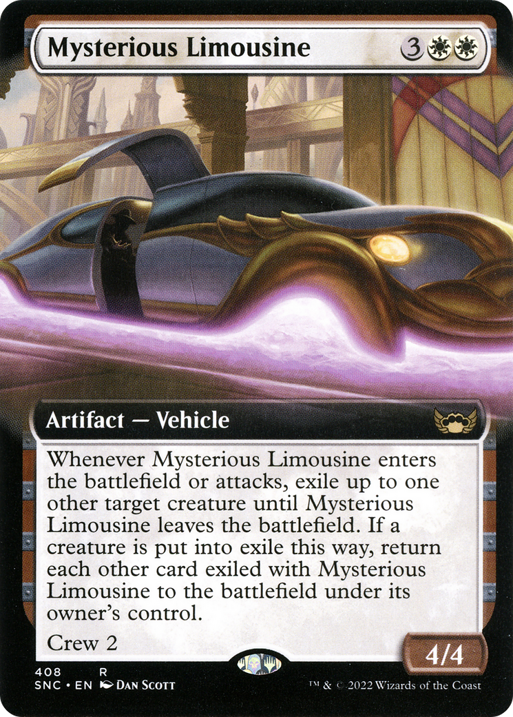 Mysterious Limousine (SNC-408) (Extended Art) (Foil)