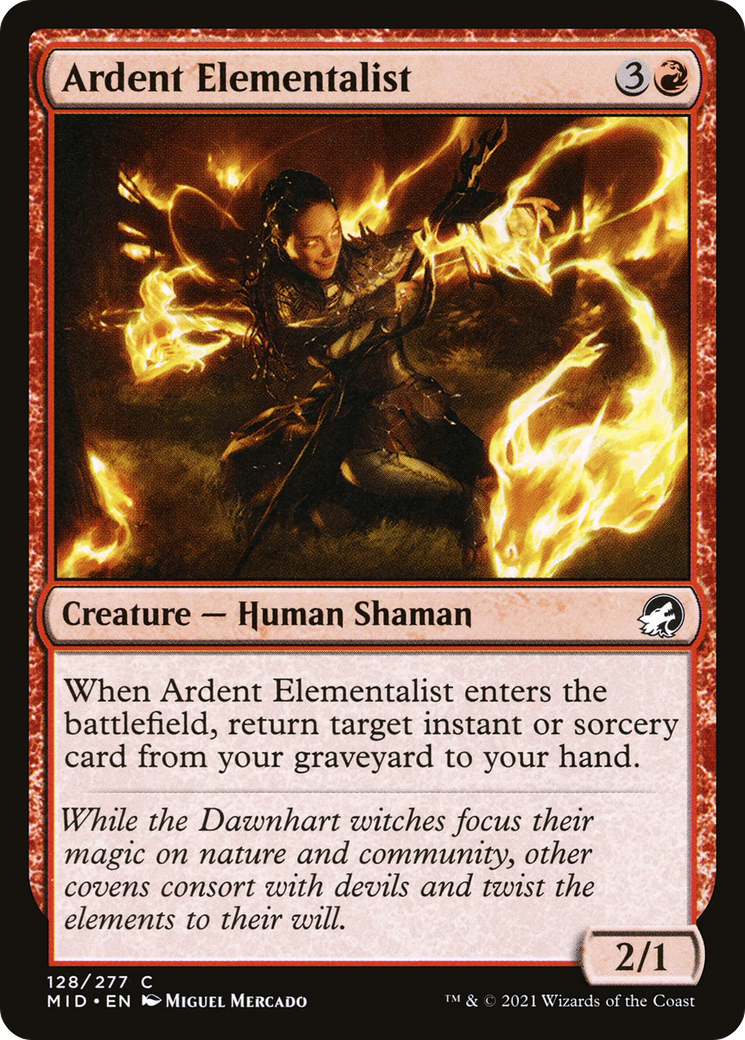 Ardent Elementalist (MID-128)