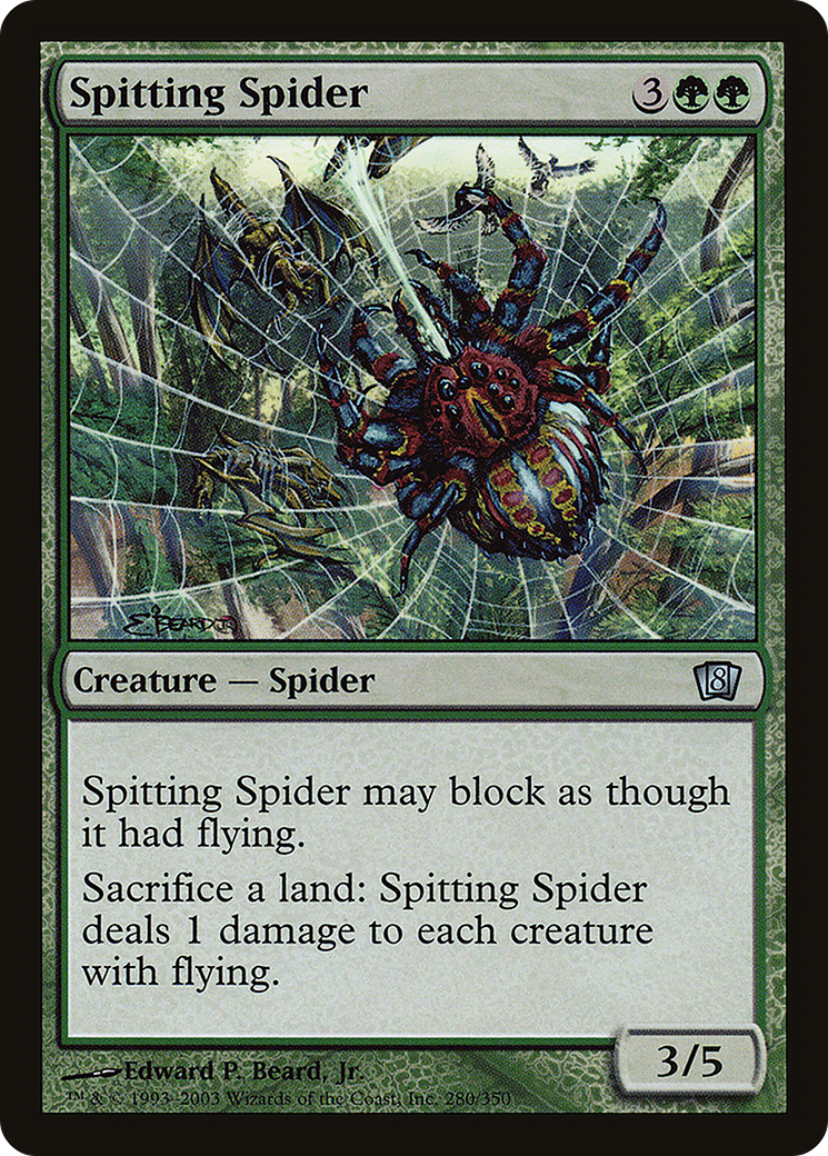 Spitting Spider (8ED-280)