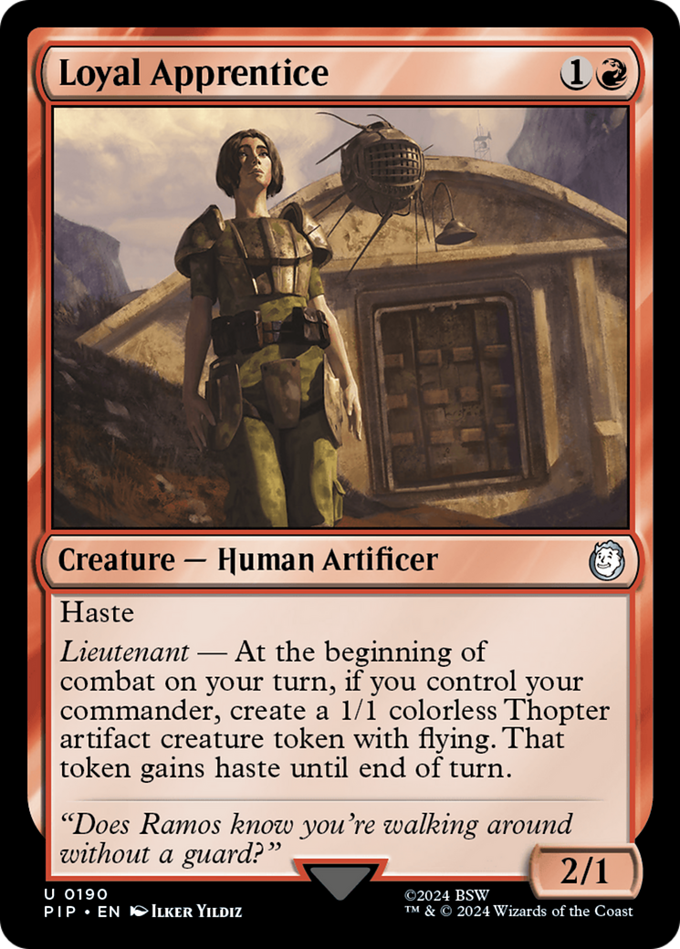 Loyal Apprentice (PIP-190) (Foil)